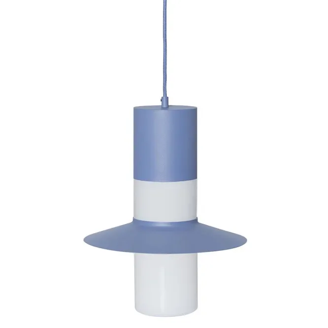 Lampa Wisząca Caponio Niebieska Ummo