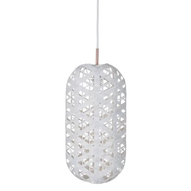 Lampa Wisząca Capsule 29 Cm Biała Forestier