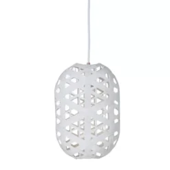Lampa Wisząca Capsule 24,5 Cm Biała Forestier