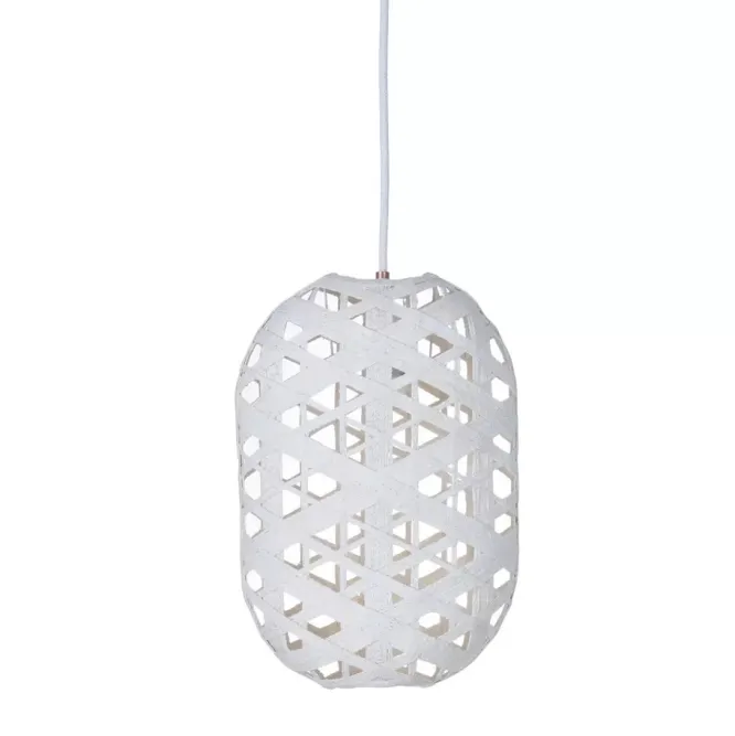 Lampa Wisząca Capsule 24,5 Cm Biała Forestier
