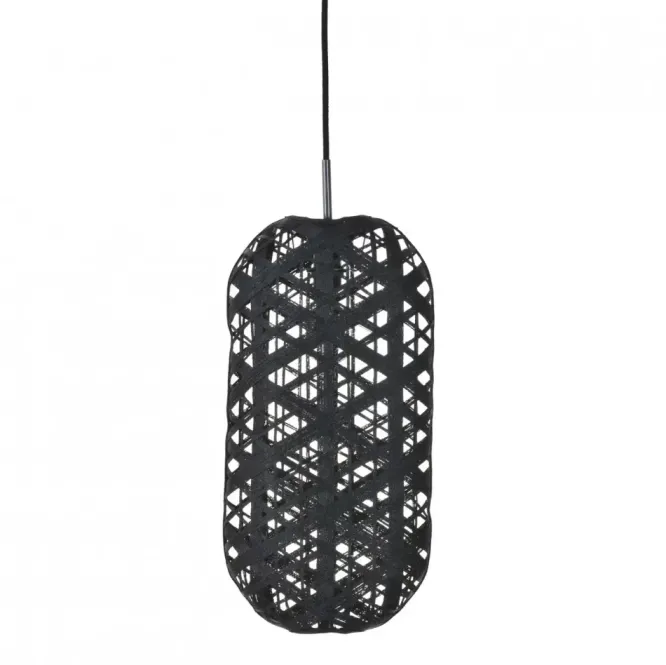 Lampa Wisząca Capsule 29 Cm Czarna Forestier