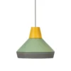 Lampa Wisząca Cat S Hat Żółto-Zielono-Szara Grupa Products