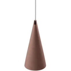 Lampa Wisząca Ceramiczna Narrow Terracotta Moebe