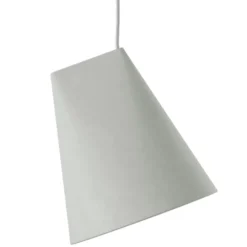 Lampa Wisząca Ceramiczna Wide Jasnoszara Moebe