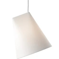 Lampa Wisząca Ceramiczna Wide Biała Moebe