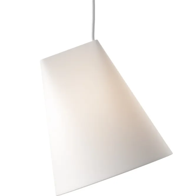 Lampa Wisząca Ceramiczna Wide Biała Moebe