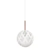 Lampa Wisząca Chanpen 19 Cm Biała Forestier