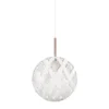 Lampa Wisząca Chanpen 26 Cm Biała Forestier