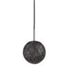 Lampa Wisząca Chanpen 19 Cm Czarna Forestier