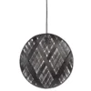 Lampa Wisząca Chanpen 52 Cm Czarna Forestier