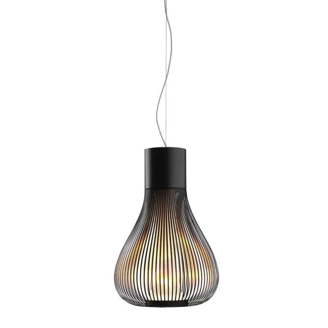 Lampa Wisząca Chasen Czarna Flos