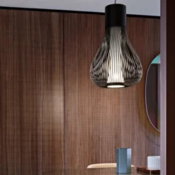 Lampa Wisząca Chasen Czarna Flos
