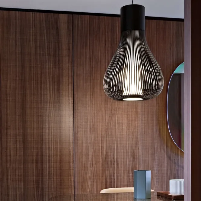 Lampa Wisząca Chasen Czarna Flos