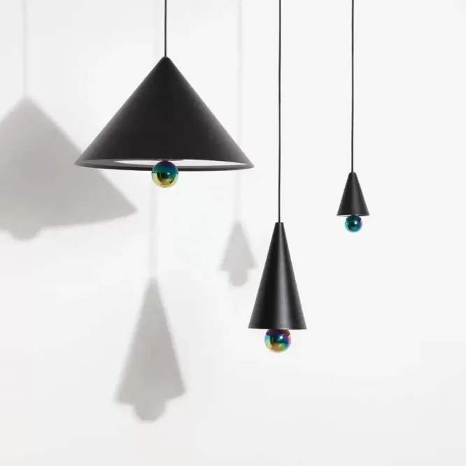 Lampa Wisząca Cherry S Czarna Petite Friture
