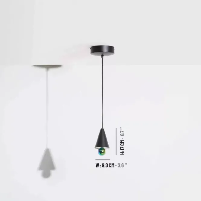Lampa Wisząca Cherry Xs Czarna Petite Friture