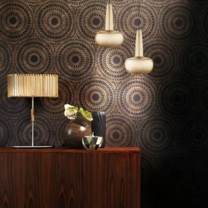 Lampa Wisząca Clava Mosiądz 21,5 Cm Umage