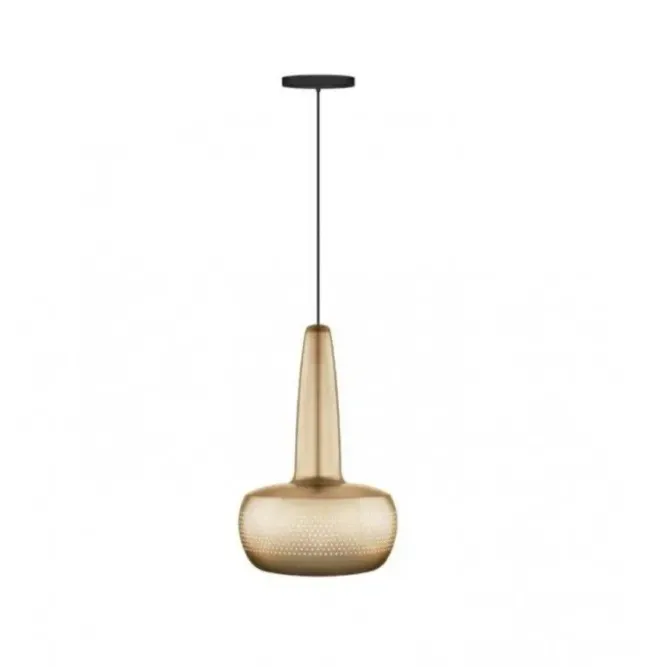Lampa Wisząca Clava Mosiądz 21,5 Cm Umage