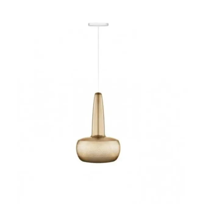 Lampa Wisząca Clava Mosiądz 21,5 Cm Umage