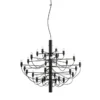 Lampa Wisząca 2097/30 Clear Bulbs Matowa Czarna Flos