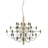 Lampa Wisząca 2097/30 Clear Bulbs Mosiężna Flos