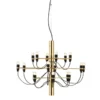 Lampa Wisząca 2097/18 Clear Bulbs Mosiężna Flos