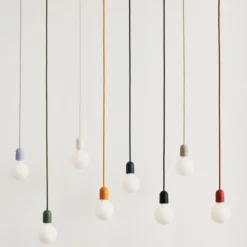 Lampa Wisząca Common Czerwona Hay
