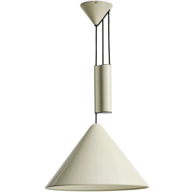 Lampa Wisząca Compass Regulowana Złamana Biel Hay