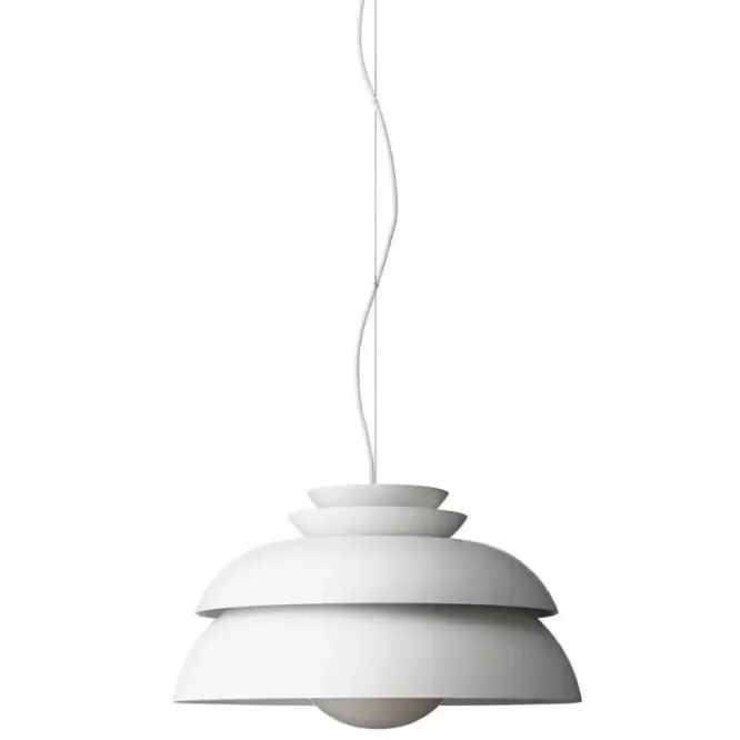 Lampa Wisząca Concert 55 Cm Biała Fritz Hansen