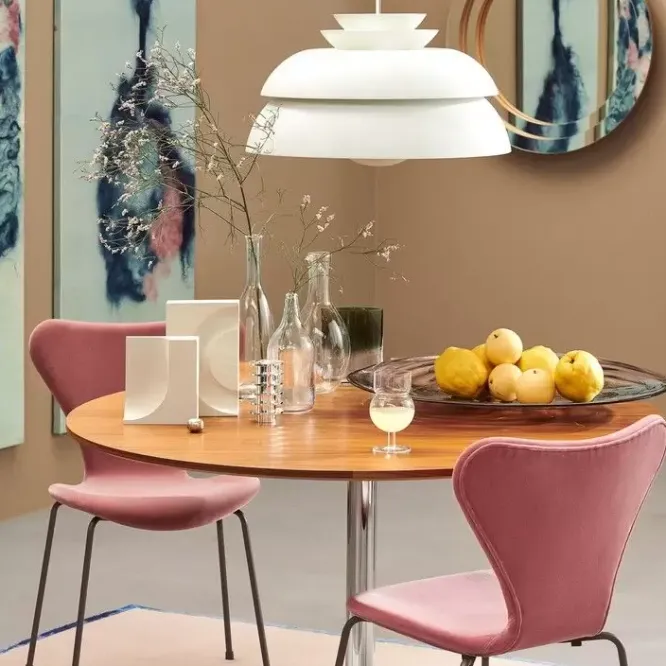 Lampa Wisząca Concert 55 Cm Biała Fritz Hansen