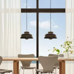 Lampa Wisząca Concert 55 Cm Czarna Fritz Hansen
