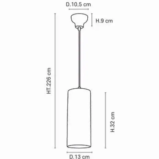 Lampa Wisząca Cosiness 1L Market Set