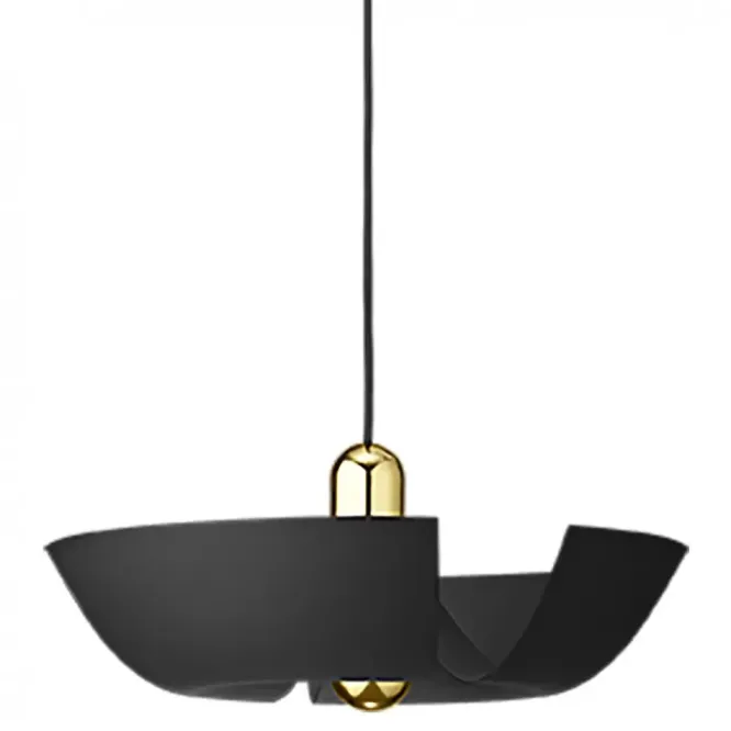 Lampa Wisząca Cycnus 45 Cm Czarna Aytm