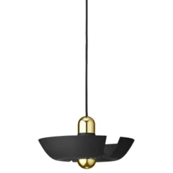 Lampa Wisząca Cycnus 30 Cm Czarna Aytm