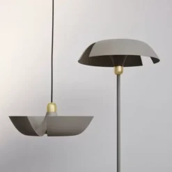Lampa Wisząca Cycnus 45 Cm Taupe Aytm