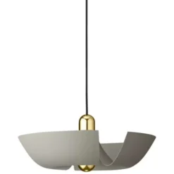Lampa Wisząca Cycnus 45 Cm Taupe Aytm