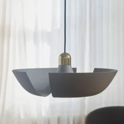 Lampa Wisząca Cycnus 45 Cm Taupe Aytm