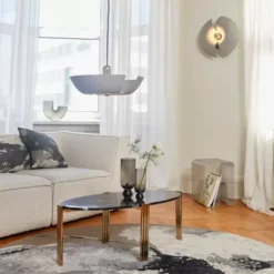 Lampa Wisząca Cycnus 45 Cm Taupe Aytm