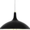 Lampa Wisząca 1965 Czarna Gubi