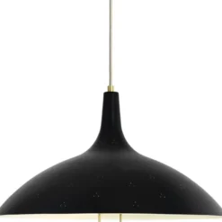 Lampa Wisząca 1965 Czarna Gubi