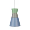 Lampa Wisząca Dance All Night Zielono-Szaro-Niebieska Grupa Products