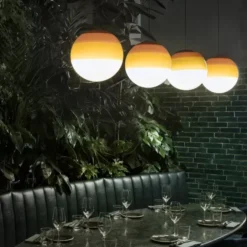 Lampa Wisząca Dipping Light Amber Marset