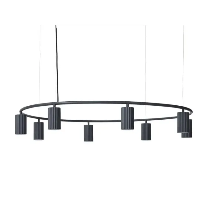 Lampa Wisząca Donna Circle 100 Czarna Pholc