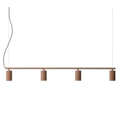Lampa Wisząca Donna Line 120 Różowa Pholc