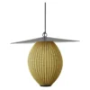 Lampa Wisząca Do Ogrodu Satellite 27 Cm Musztardowa Gubi