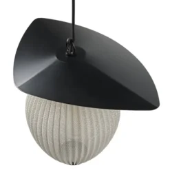 Lampa Wisząca Do Ogrodu Satellite 27 Cm Kremowa Biel Gubi
