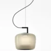 Lampa Wisząca Double Medium Przydymiona Szara Brokis
