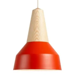 Lampa Wisząca Eikon Basic Czerwona Jesion Schneid