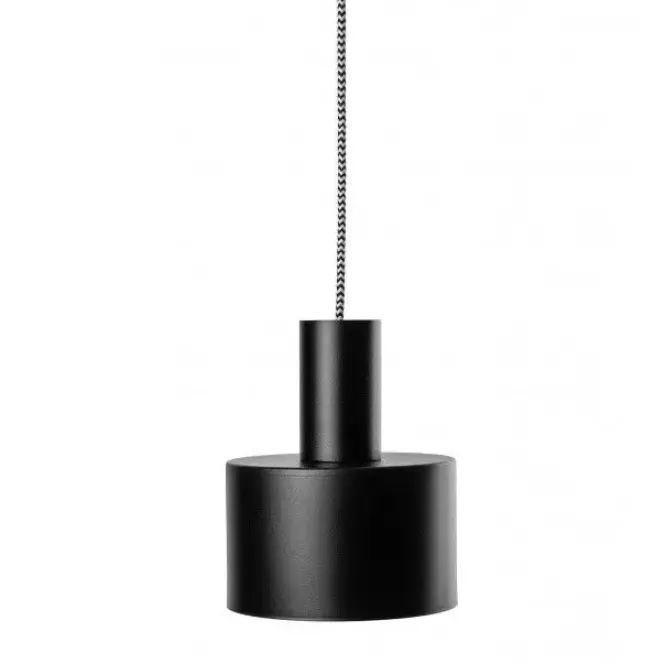 Lampa Wisząca Enkel 1 Czarna Ummo