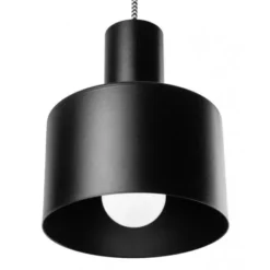 Lampa Wisząca Enkel 1 Czarna Ummo