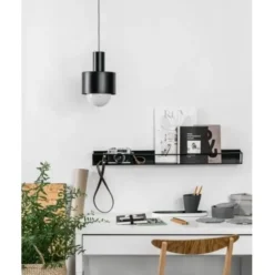 Lampa Wisząca Enkel 1 Czarna Ummo